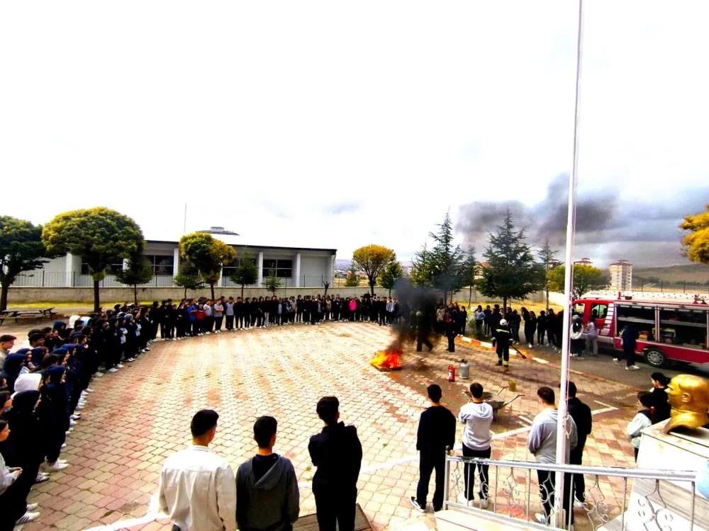 Yozgat'ta, "Yeşil Vatan - Benim Okulum Geleceğe Çare" etkinlikleri çerçevesinde