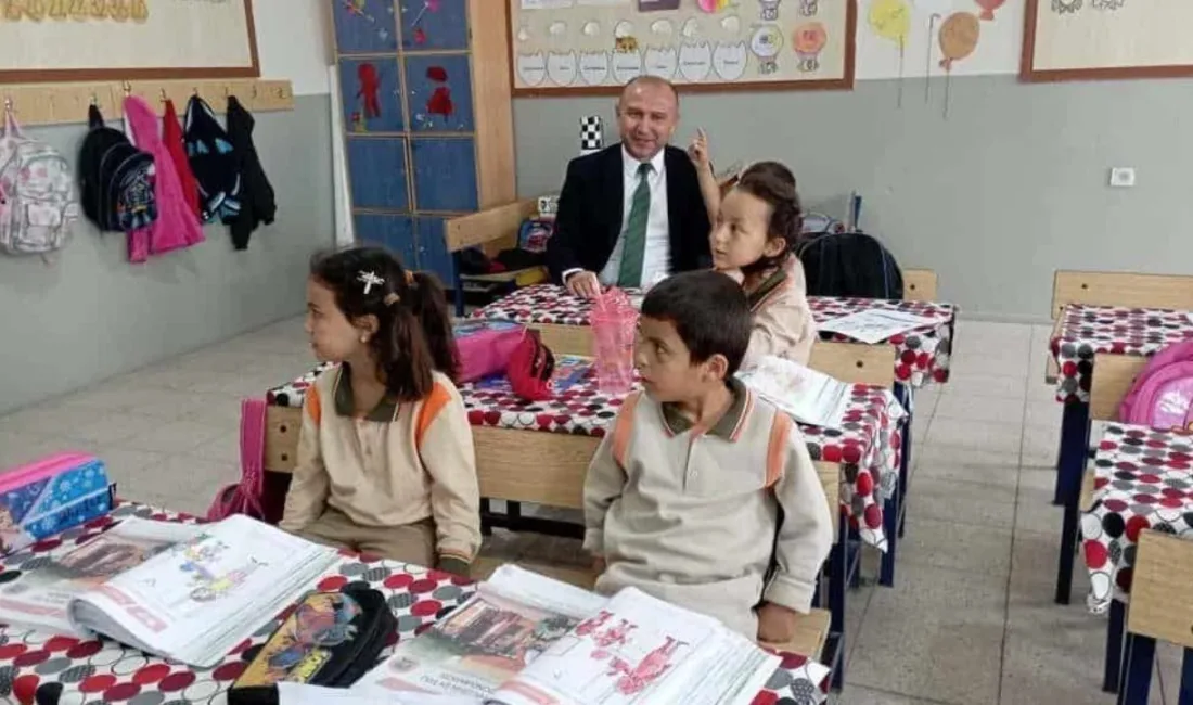 Yerköy İlçe Millî Eğitim Müdürü Necmettin Sağlam, Saray Yibitaş İlk/Ortaokulu'nu