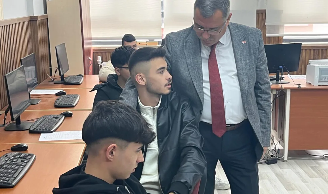 Yozgat İl Millî Eğitim Müdürü İsmail Altınkaynak, Sorgun Mesleki Eğitim
