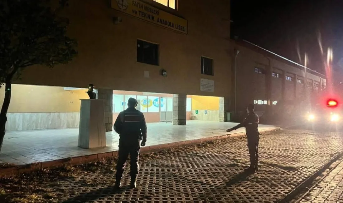 Yozgat Valiliği, öğrenci yurtları ve pansiyonlarda güvenlik denetimlerinin aralıksız sürdüğünü