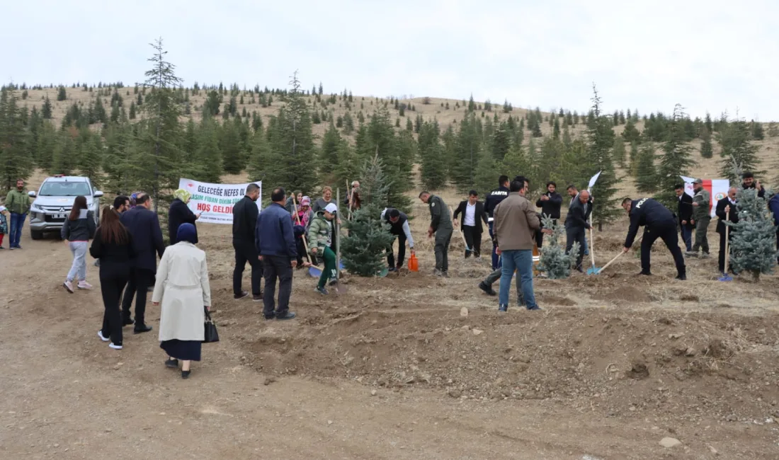Yerköy ilçemizde, 11 Kasım Milli Ağaçlandırma Günü dolayısıyla düzenlenen etkinlikte
