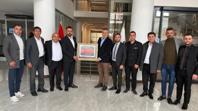 Başkentteki Yerköylüler Derneği Başkanı İsa Kaya ve Kurucu Genel Başkan