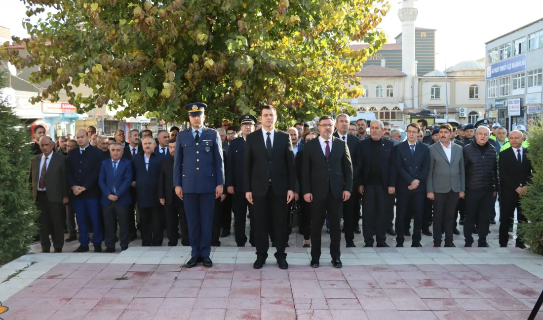 24 Kasım Öğretmenler Günü ilçe programı belli oldu. Kutlamalar, Atatürk