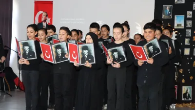 Yerköy’de Gazi Mustafa Kemal Atatürk, vefatının 87.  yıl dönümünde