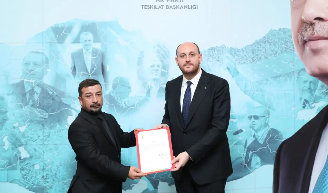 AK Parti Yerköy İlçe Başkanlığında görev değişimi gerçekleşti. Selahattin Atalay’ın