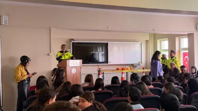 Yerköy Bölge Trafik Denetleme İstasyon Amirliği, öğrencilerin trafik bilincini artırmayı
