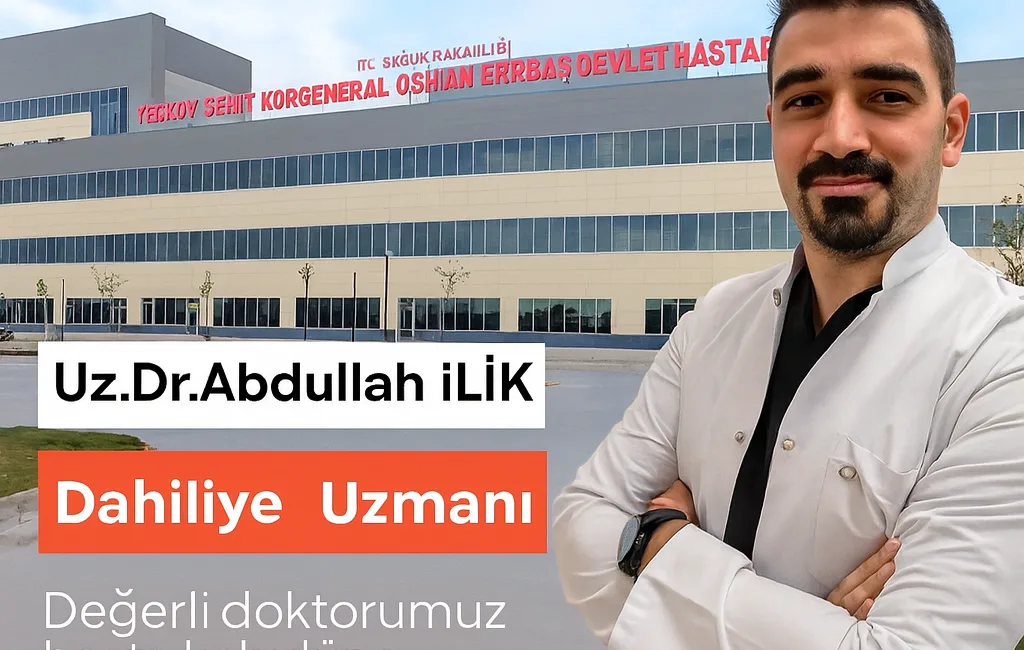 Yerköy Şehit Korgeneral Osman Erbaş Devlet Hastanesi’nde Dahiliye Uzmanı olarak
