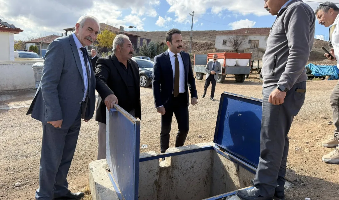 Çiçekdağı Kaymakamı Sayın Durdu Yavuz Öğüt, köy ziyaretleri sırasında akıllı