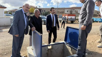 Çiçekdağı Kaymakamı Sayın Durdu Yavuz Öğüt, köy ziyaretleri sırasında akıllı