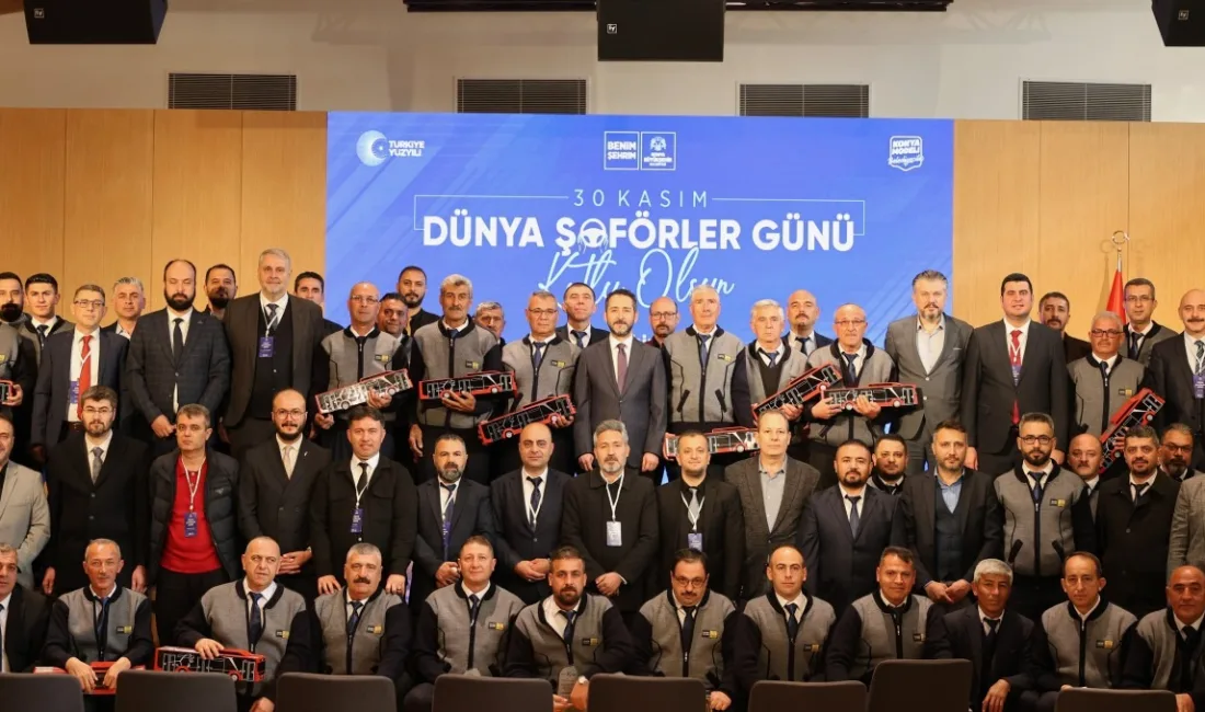 Konya Büyükşehir Belediyesi, 30 Kasım Dünya Şoförler Günü dolayısıyla Ulaşım