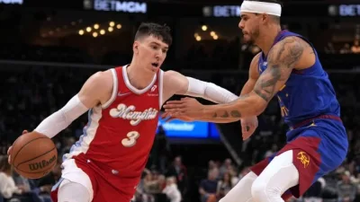 NBA’de 24 Kasım 2025 gecesi oynanan Denver Nuggets–Memphis Grizzlies karşılaşması,