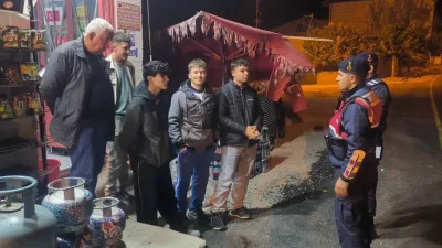 Yozgat'ın Saraykent ilçesinde İlçe Jandarma Komutanlığı ekipleri, devriye faaliyetleri sırasında