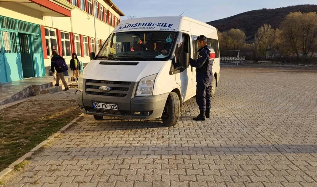 Kadışehri İlçe Jandarma Komutanlığı Asayiş Timleri tarafından yapılan denetimlerde, ilçe