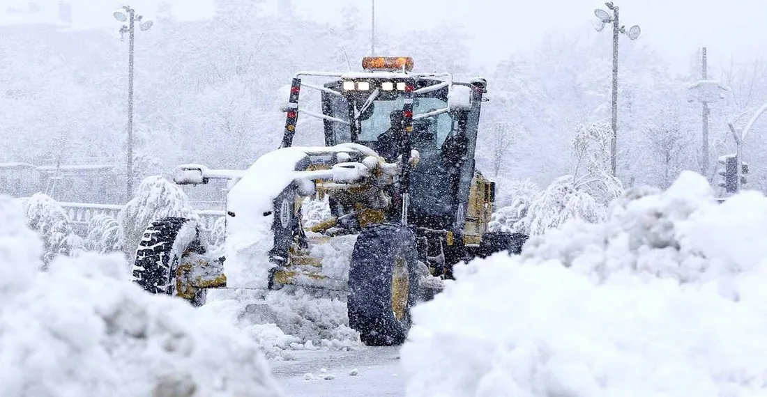Meteoroloji 12.  Bölge Müdürlüğü, bölge genelinde karla karışık yağmur