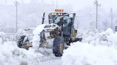 Meteoroloji 12.  Bölge Müdürlüğü, bölge genelinde karla karışık yağmur