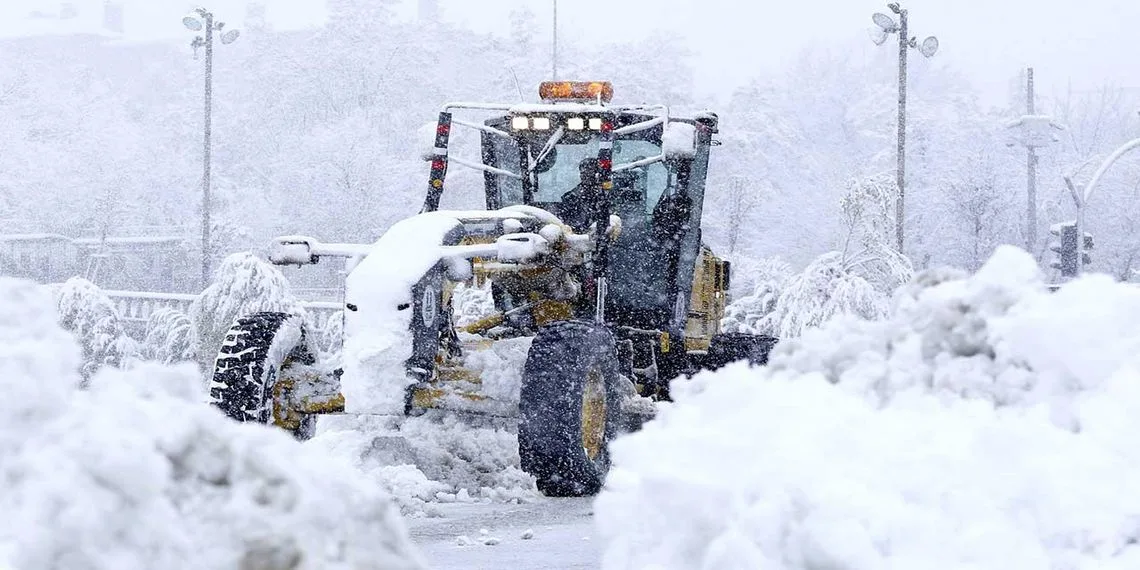 Meteoroloji 12.  Bölge Müdürlüğü, bölge genelinde karla karışık yağmur