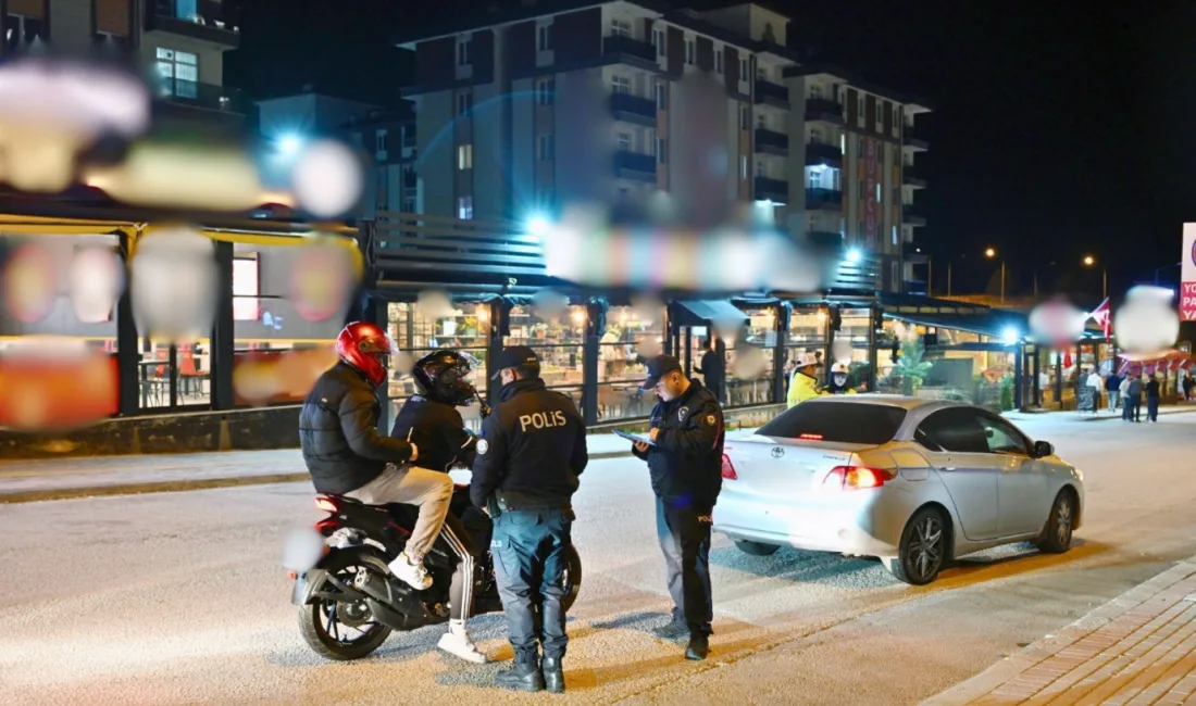 Yozgat İl Emniyet Müdürlüğü, kız öğrenci yurtları çevresinde güvenlik denetimlerine