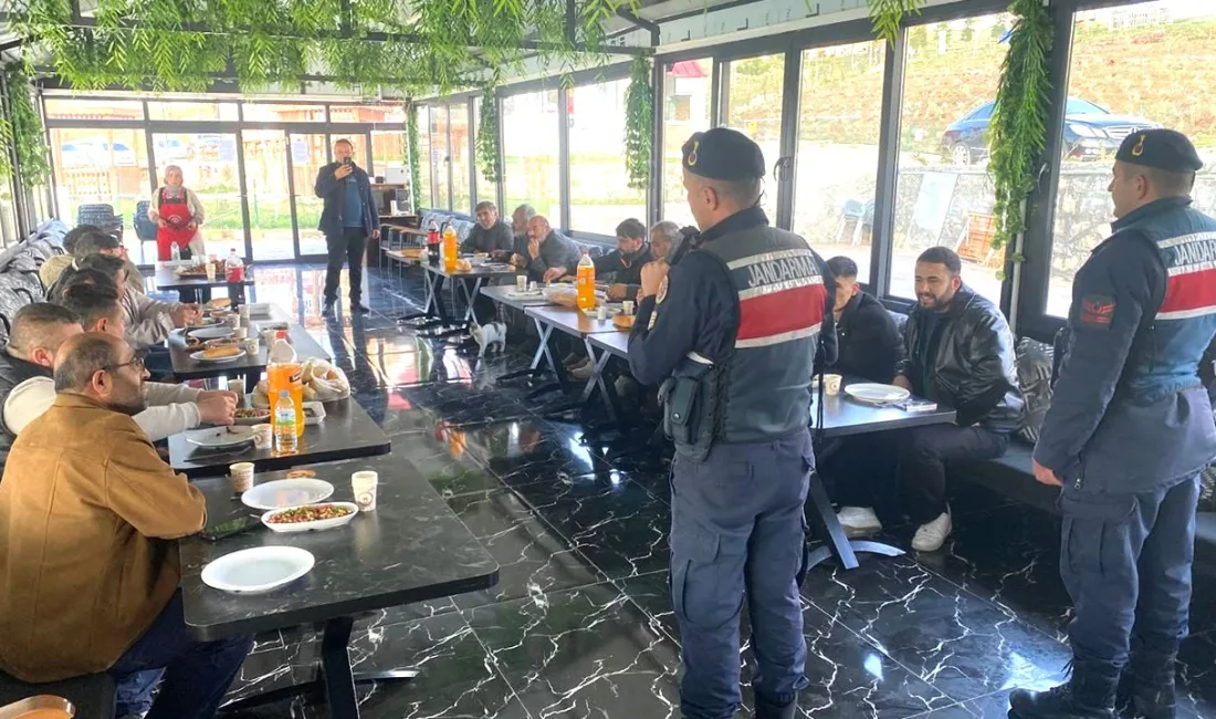 Yozgat’ın Saraykent ilçesinde, Saraykent İlçe Jandarma Komutanlığı, kış aylarının yaklaşmasıyla