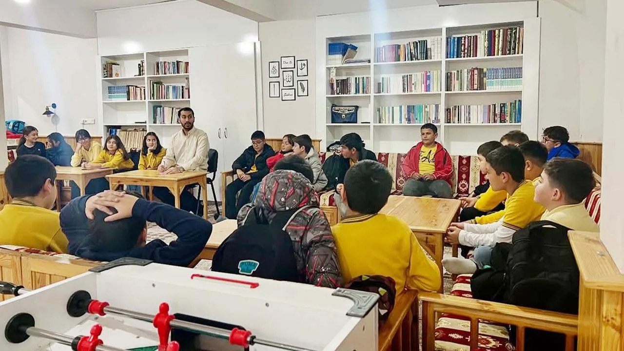 Yozgat Şefaatli Müftülüğü Gençlik Koordinatörlüğü, Fatih Ortaokulu öğrencilerini gençlik merkezinde
