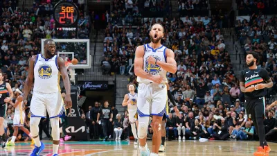 NBA Cup 2025’te Spurs – Warriors karşılaşması damga vurdu. Stephen