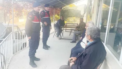 Yenifakılı İlçe Jandarma Komutanlığı, dolandırıcılık ve hırsızlık olaylarının önlenmesi için