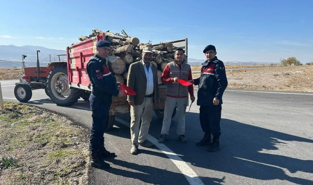 Yerköy İlçe Jandarma Komutanlığı, köy yollarında gece saatlerinde trafik kazalarını