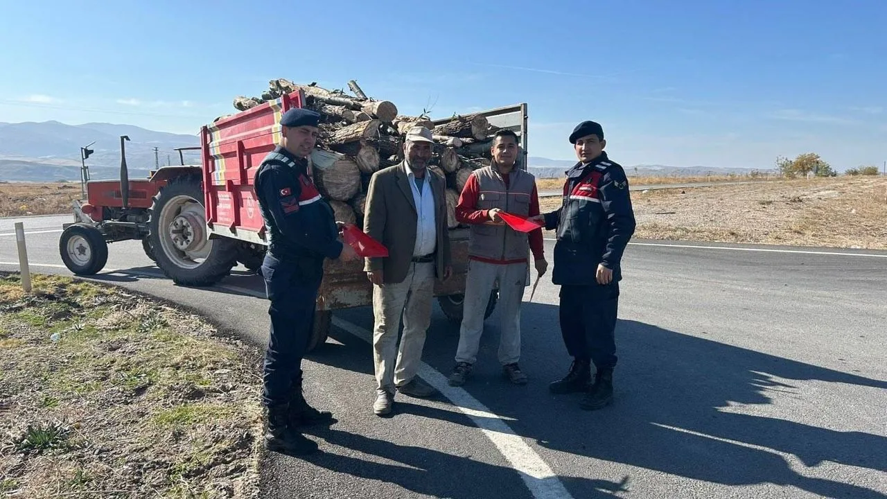 Yerköy İlçe Jandarma Komutanlığı, köy yollarında gece saatlerinde trafik kazalarını