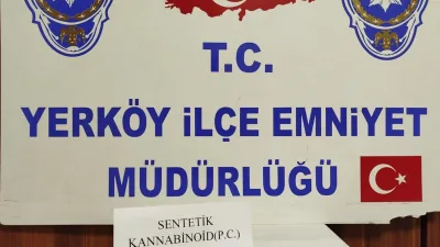 Yerköy'de uyuşturucu ile mücadele kapsamında gerçekleştirilen operasyon sırasında, bir kişi