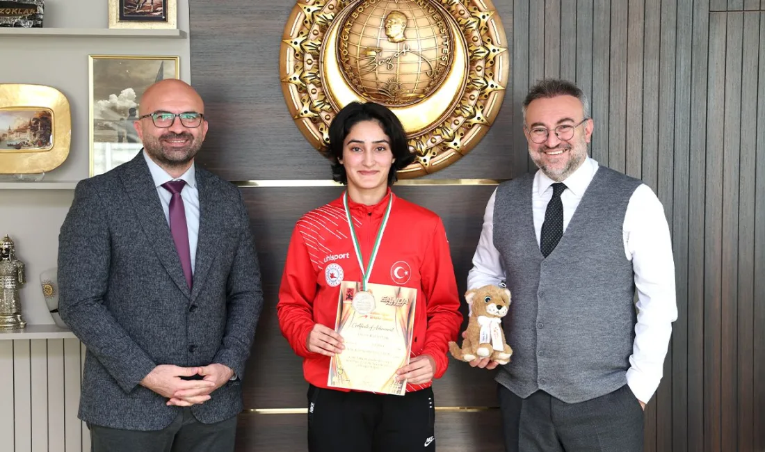 Yozgat Bozok Üniversitesi Spor Bilimleri Fakültesi öğrencisi Yağmur Efetürk, Bulgaristan'ın