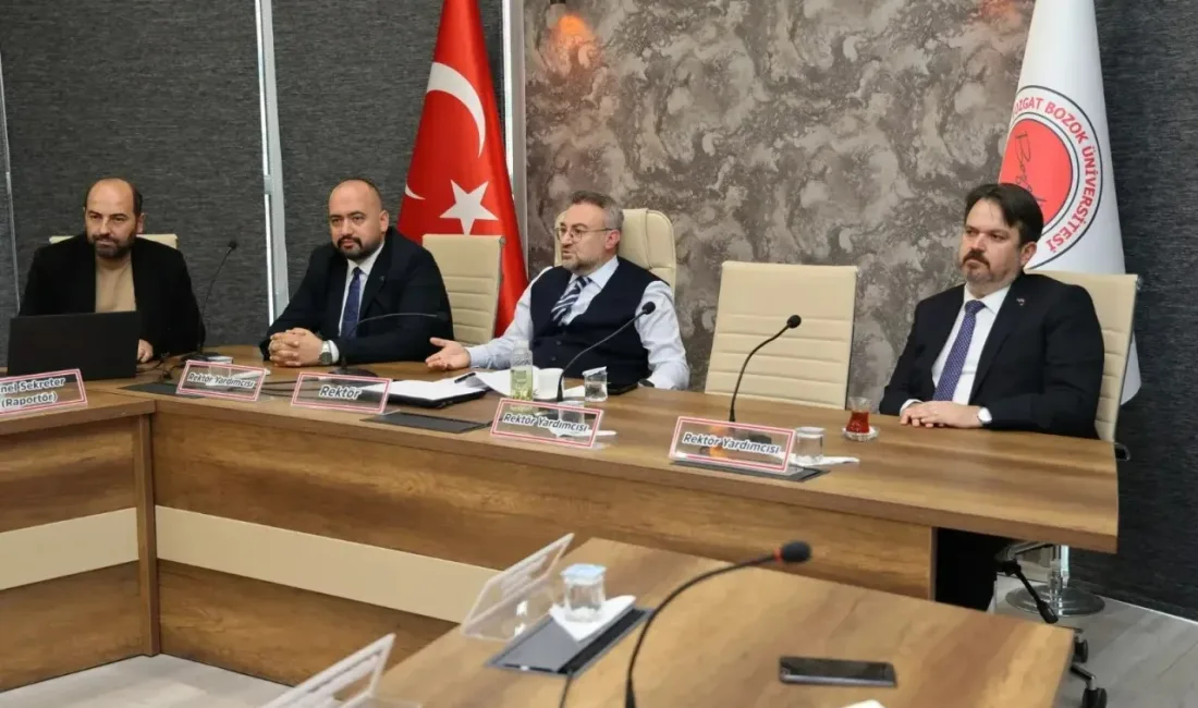 Yozgat Bozok Üniversitesi, Rektör Prof. Dr. Ahmet Kılıç başkanlığında, akademik