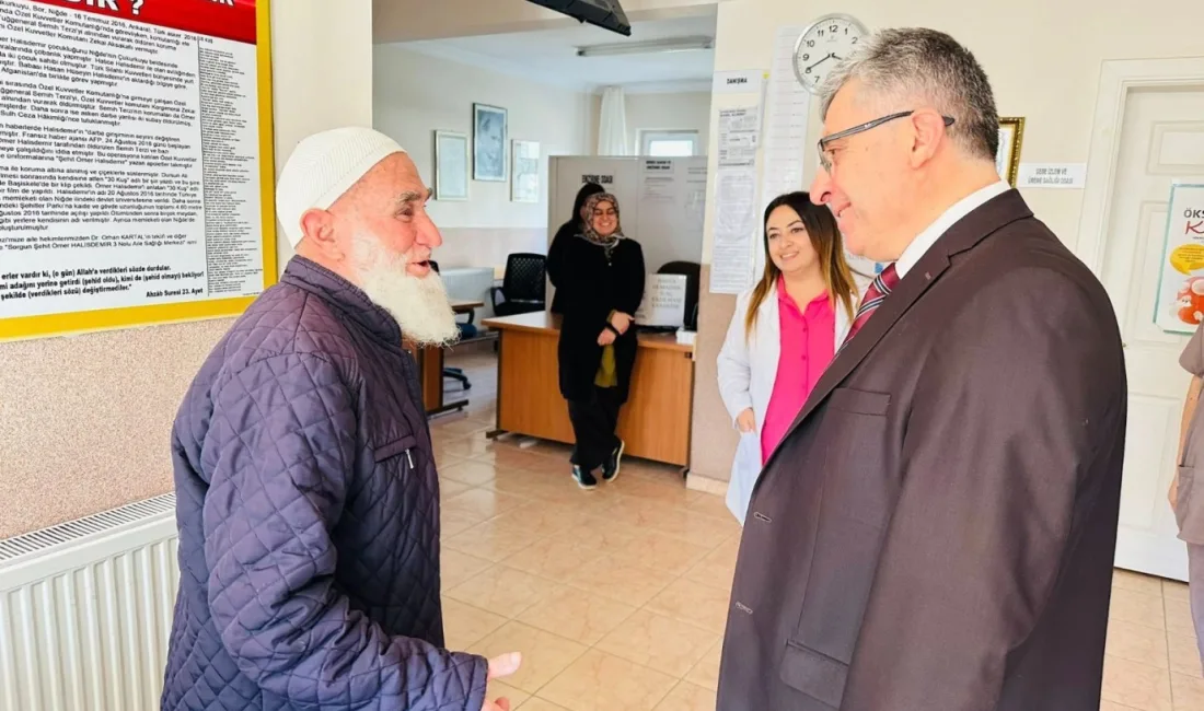 Yozgat İl Sağlık Müdürü Dr. Mehmet Akif Karaarslan, Birinci basamak