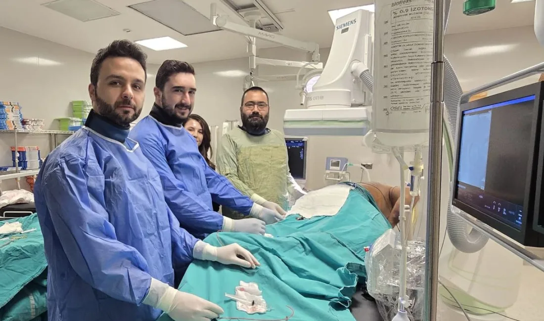 Girişimsel Radyoloji ve Üroloji kliniklerinin ortak çalışmasıyla Yozgat Şehir Hastanesi