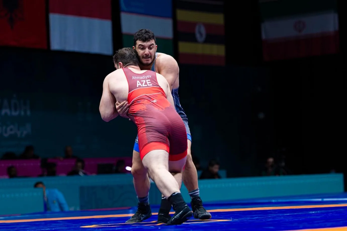 Riyad'da devam eden İslami Dayanışma Oyunları'nda Yozgatlı güreşçi Beytullah Kayışdağ,