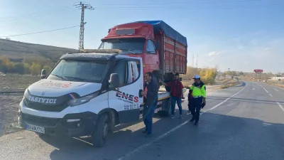 Sorgun İlçe Jandarma Komutanlığı ekipleri, gerçekleştirdikleri trafik denetimi sırasında Yozgat