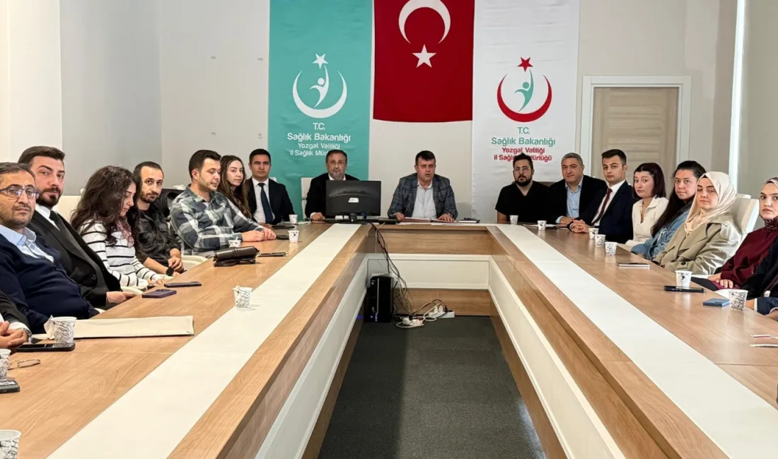 Yozgat İl Sağlık Müdürlüğü tarafından düzenlenen ASKOM toplantısında hasta nakillerine