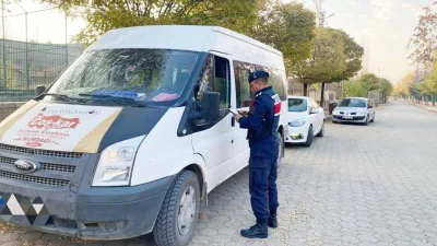 Yozgat’ın Akdağmadeni ve Kadışehri ilçelerinde İlçe Jandarma Komutanlıkları, okul servis