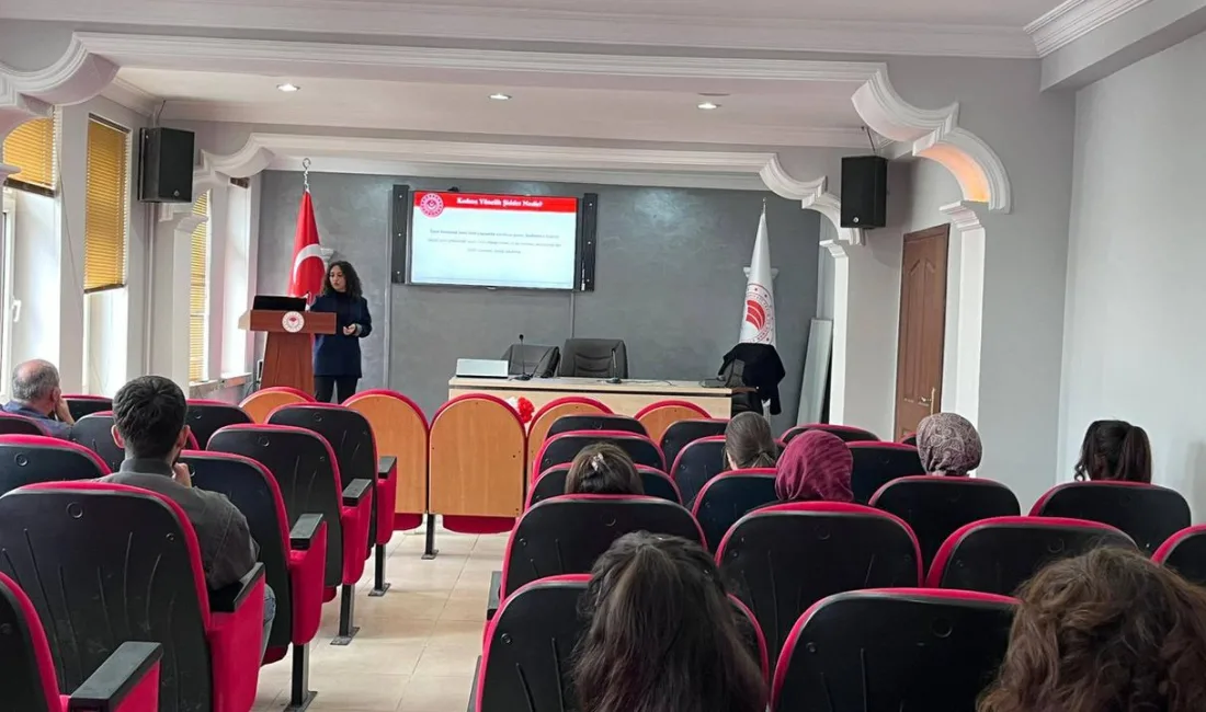 Yozgat Aile ve Sosyal Hizmetler Müdürlüğü tarafından düzenlenen seminerle kadına
