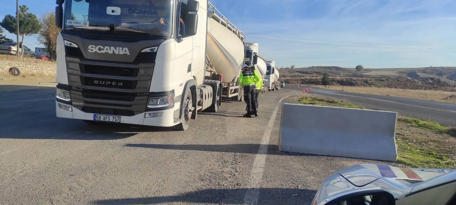 Yozgat İl Jandarma Komutanlığı'na bağlı Şefaatli İlçe Jandarma Komutanlığı Trafik