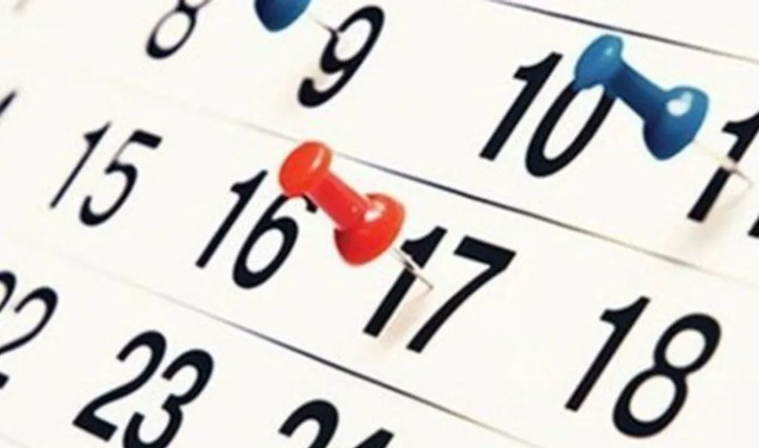 2026 yılına dair resmi tatil takvimi açıklandı.  Yeni yıldaki