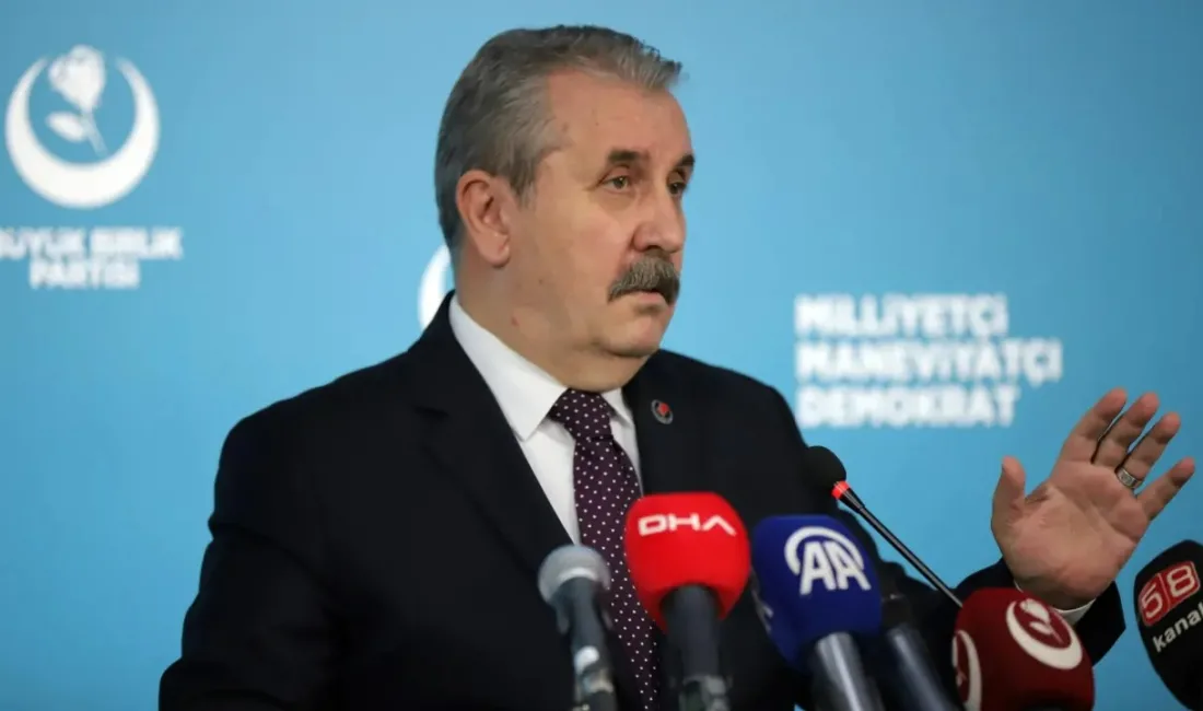 BBP Genel Başkanı Mustafa Destici, Mardin’de katıldığı kongrede ‘Terörsüz Türkiye’