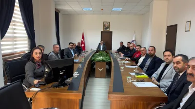 Yerköy İlçe Kaymakamı Mehmet Halis Aydın başkanlığında toplanan İlçe Bağımlılıkla