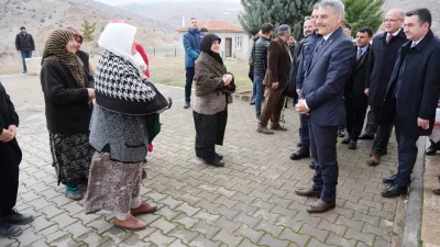 Yozgat Valisi Mehmet Ali Özkan, Çekerek’e bağlı Kurtağılı Köyü'nde 3,3