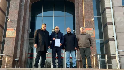 Anahtar Parti Yerköy İlçe Başkanlığı'na seçilen Alperen Gül, mazbatasını alarak