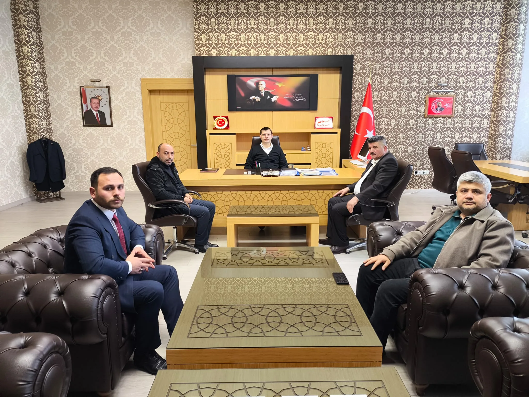 Anahtar Parti Yerköy İlçe Başkanlığı, Yerköy Kaymakamı Mehmet Halis Aydın’ı