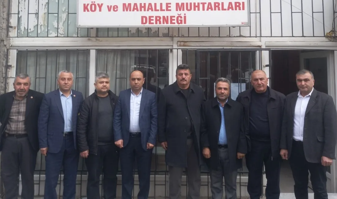 Anahtar Parti Yerköy İlçe Teşkilatı, ilçedeki muhtarlarla bir araya gelerek
