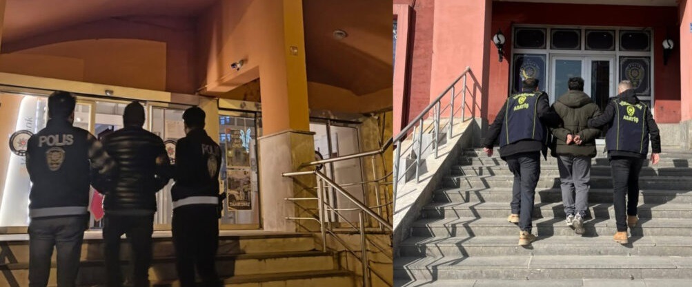 Hakkari'de farklı suçlardan aranan toplamda 3 şahıs, uzun yıllara varan