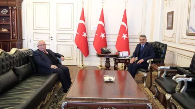 Yozgat İl Genel Meclisi Başkanı Adnan Ünal, Yozgat Valisi Mehmet