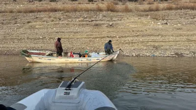 Çekerek İlçe Jandarma Komutanlığı, Süreyya Bey Barajı'nda kaybolan tekneyi sürüklendiği