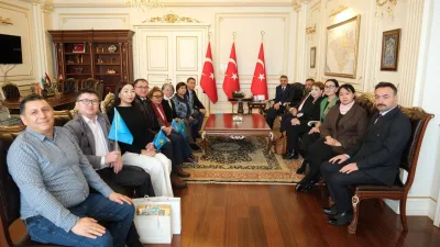 Kazakistanlı akademisyen ve kurum temsilcileri, Yozgat'ta düzenlenen “Uluslararası Atayurt’tan Anadolu’ya