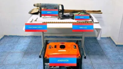 Yerköy ilçemizde kaçak kazı yaptığı tespit edilen 5 kişi, jandarma